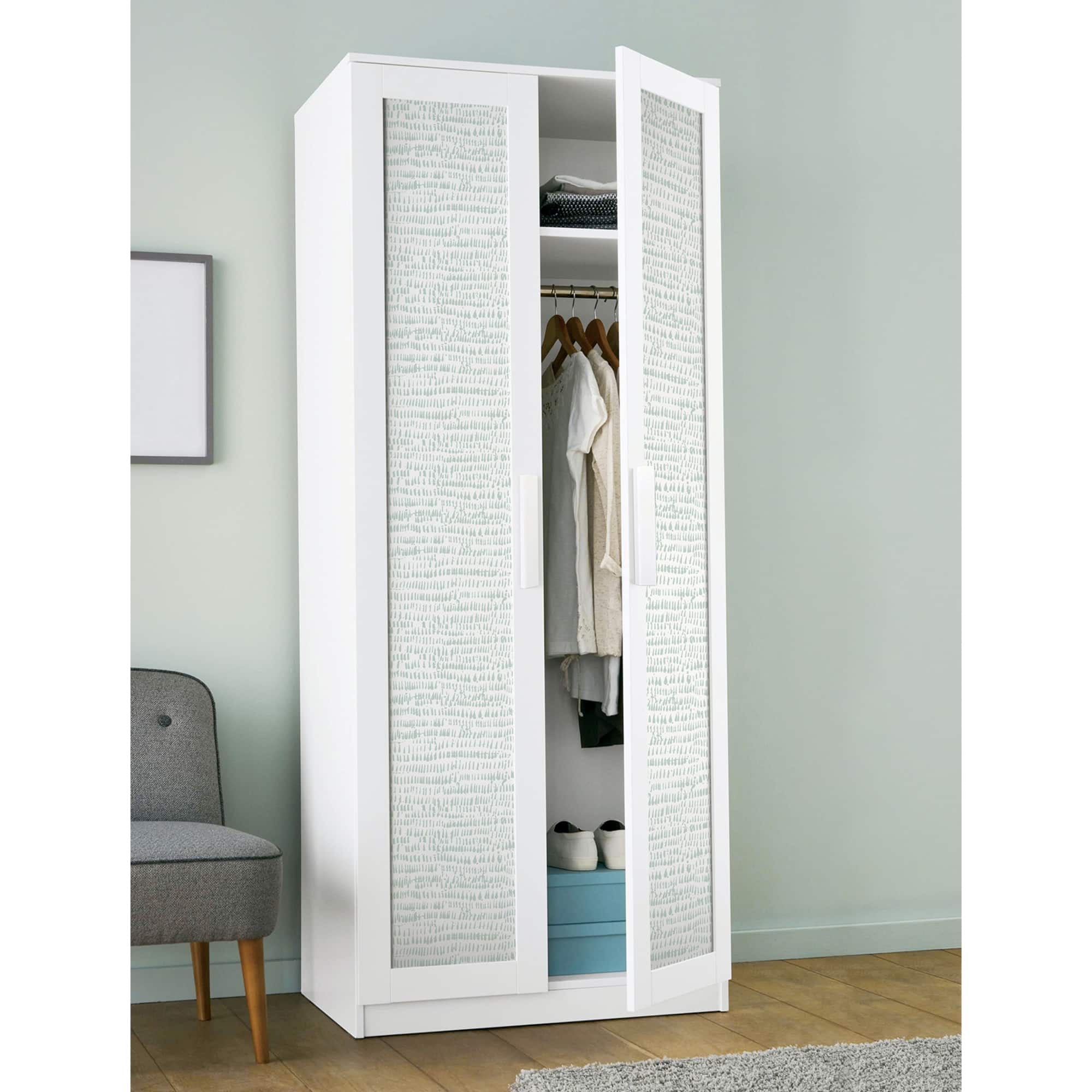 NuWallpaper Kylver Seafoam Peel & Stick Wallpaper